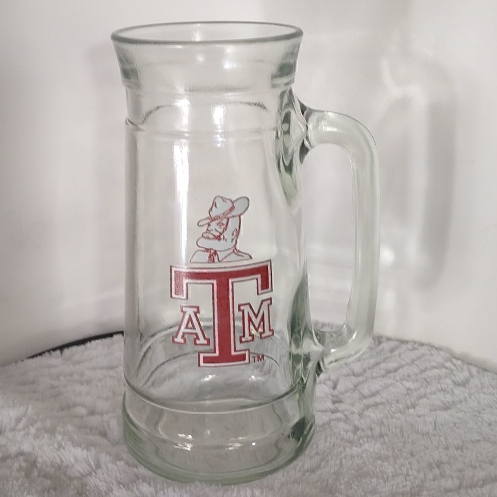 Texas A&M Glass Mug 